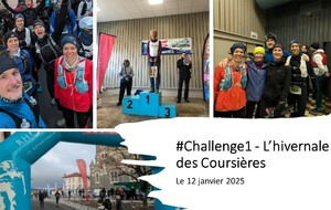 Résultats course challenge : hivernale des Coursières